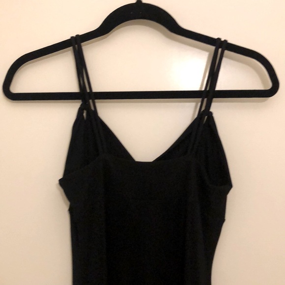 X Gen Black Maxi Dress With Knotted Straps Size S - Picture 5 of 7